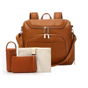 7-in-1 Baby Large Capacity Diaper Bag with Changing Pad