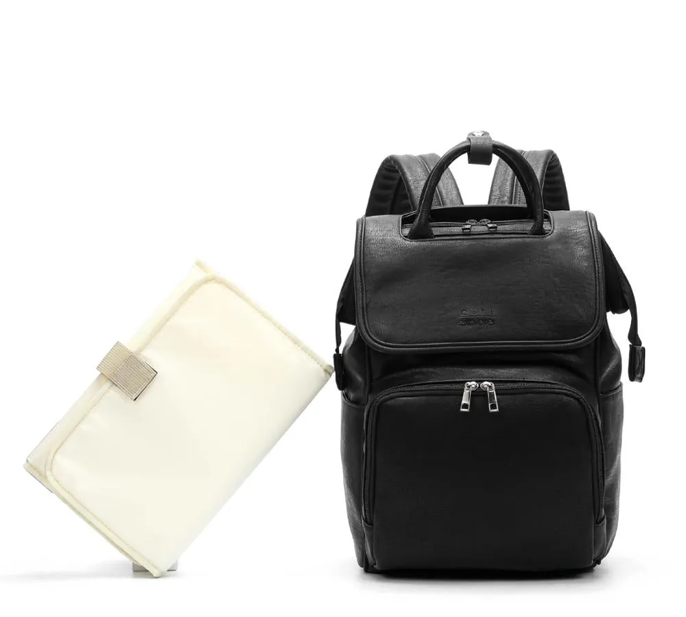 7-in-1 Baby Large Capacity Diaper Bag with Changing Pad