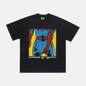 AG  Spiderman Back View T-Shirt