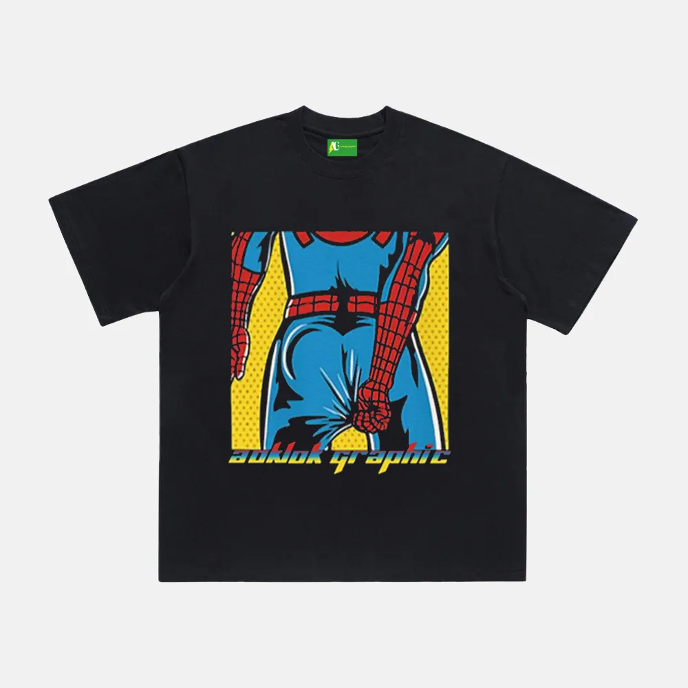 AG  Spiderman Back View T-Shirt
