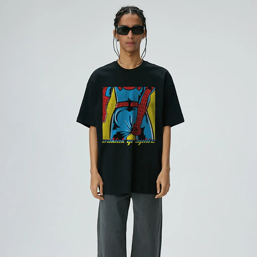 AG  Spiderman Back View T-Shirt