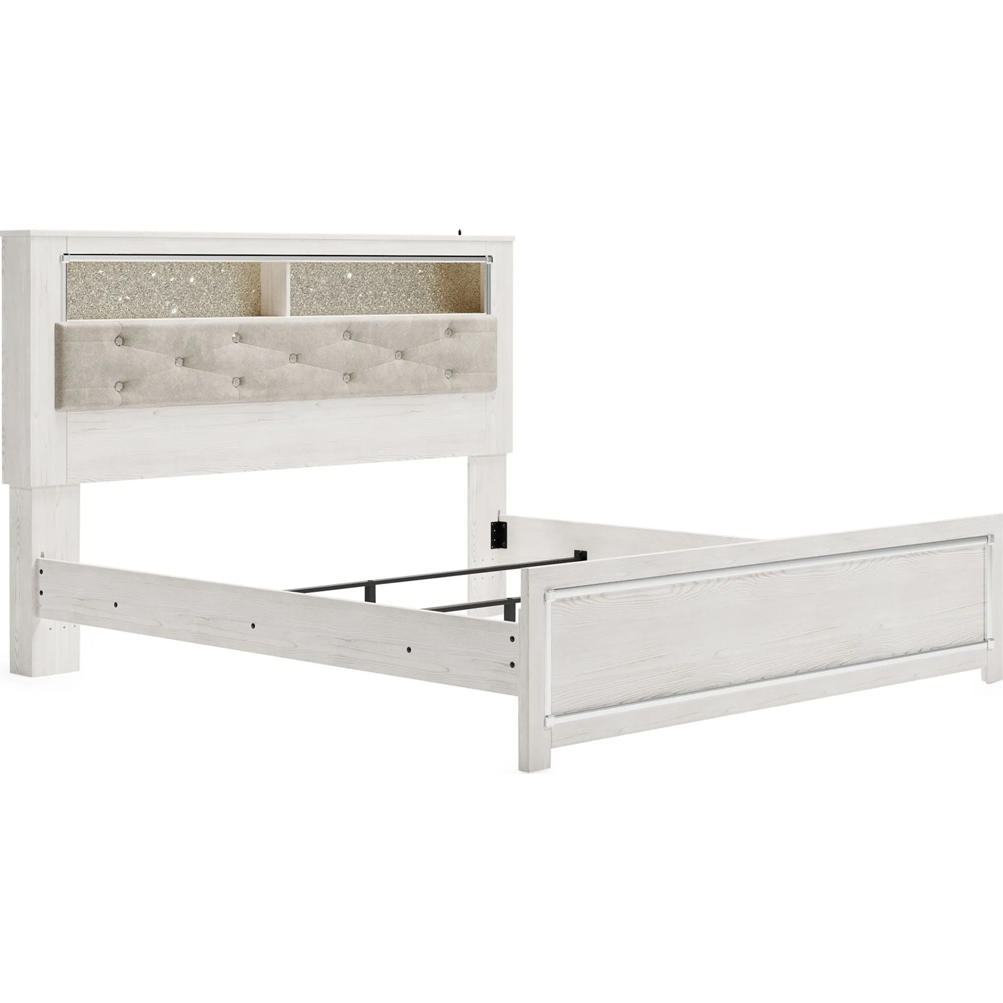 Altyra Bookcase Bed - White