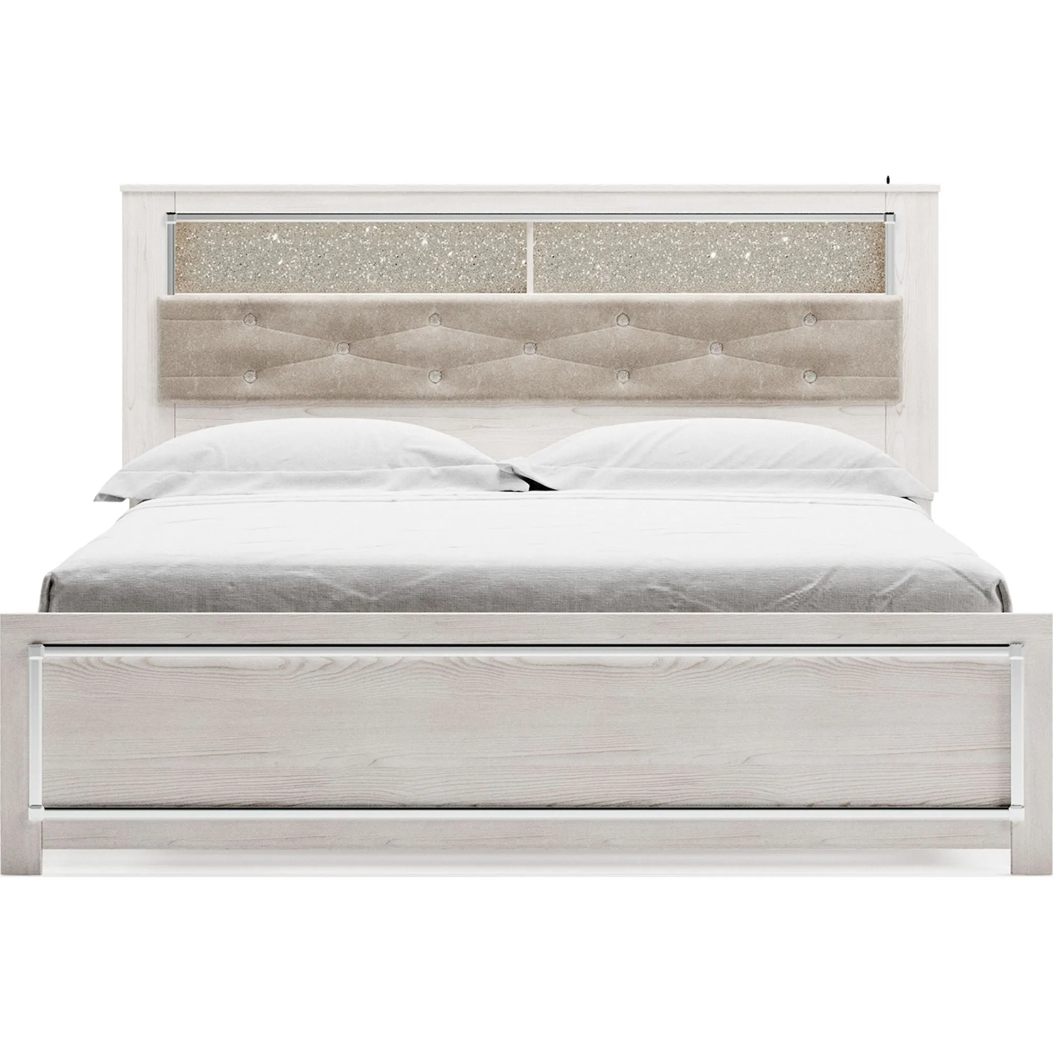Altyra Bookcase Bed - White