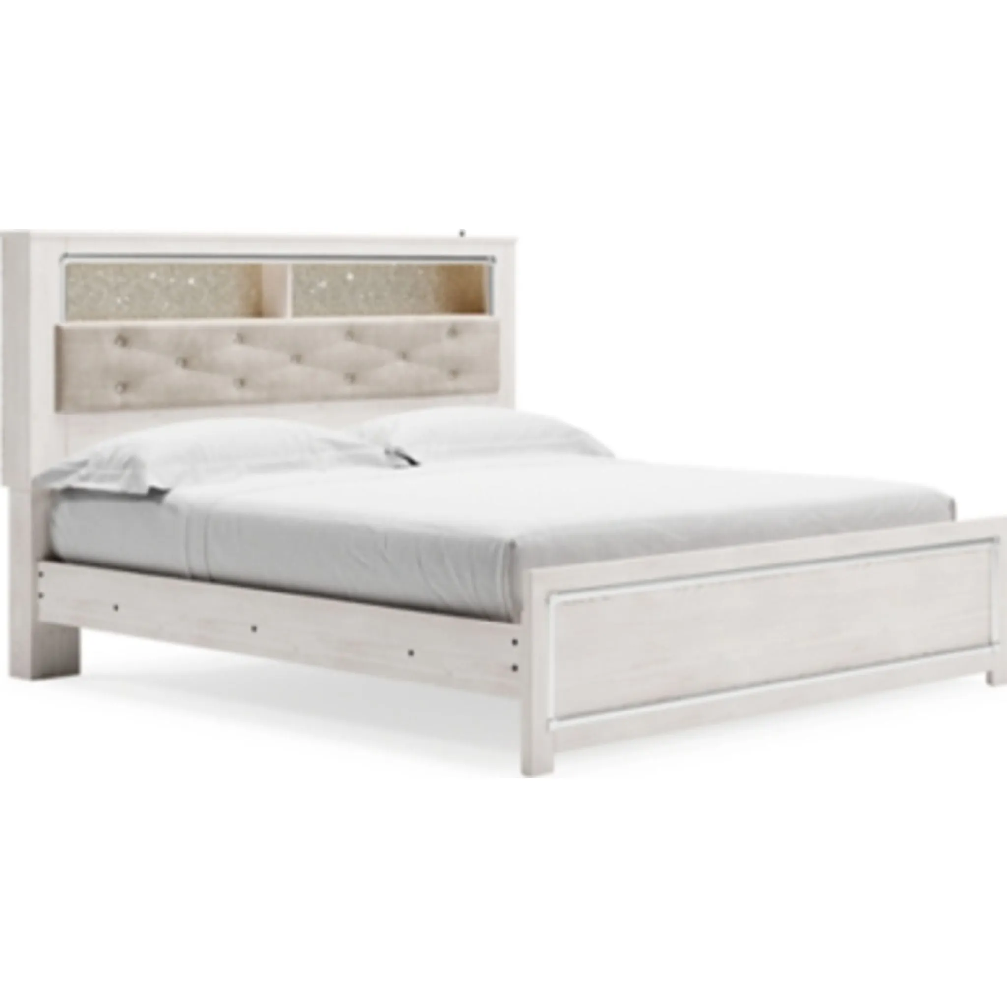 Altyra Bookcase Bed - White