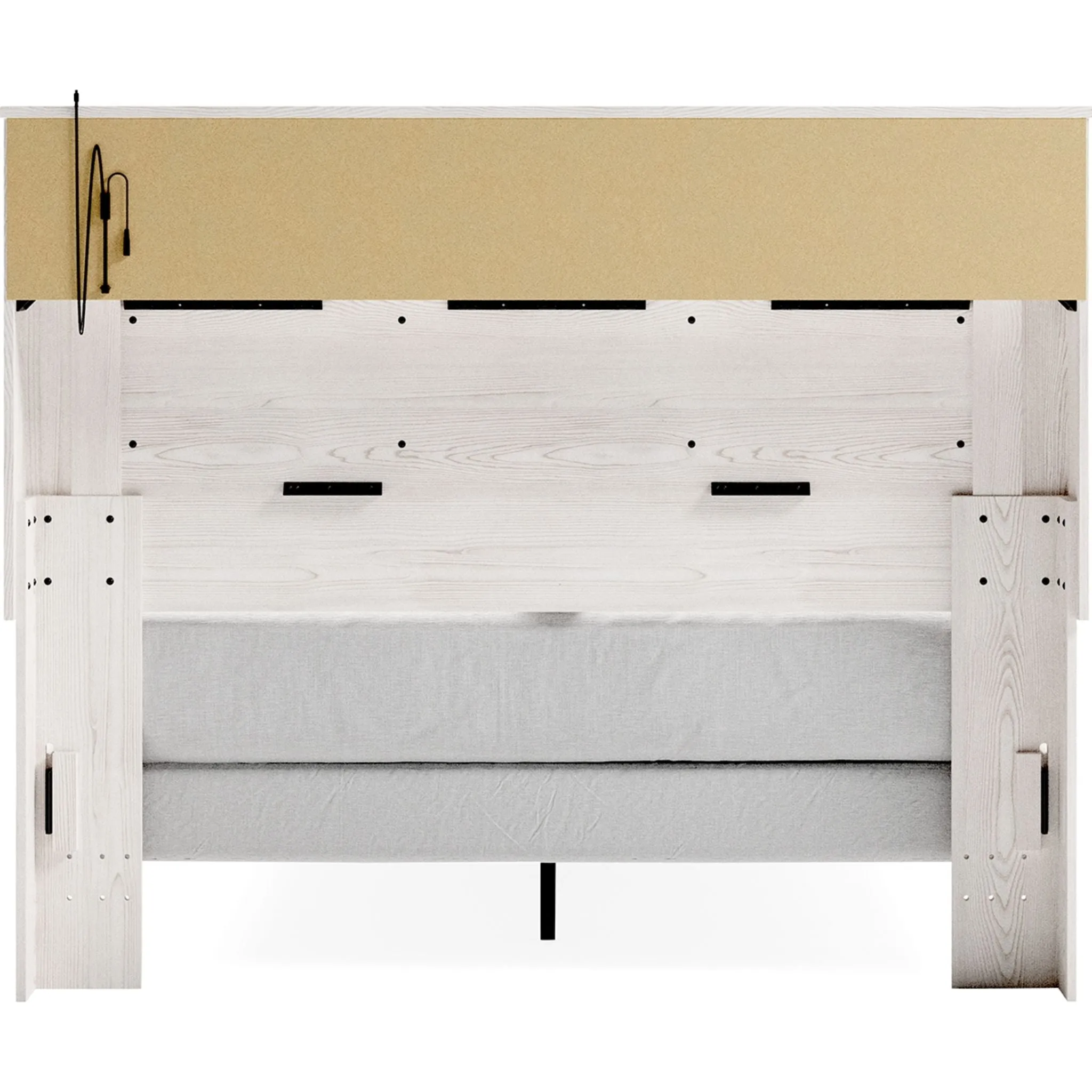Altyra Bookcase Bed - White