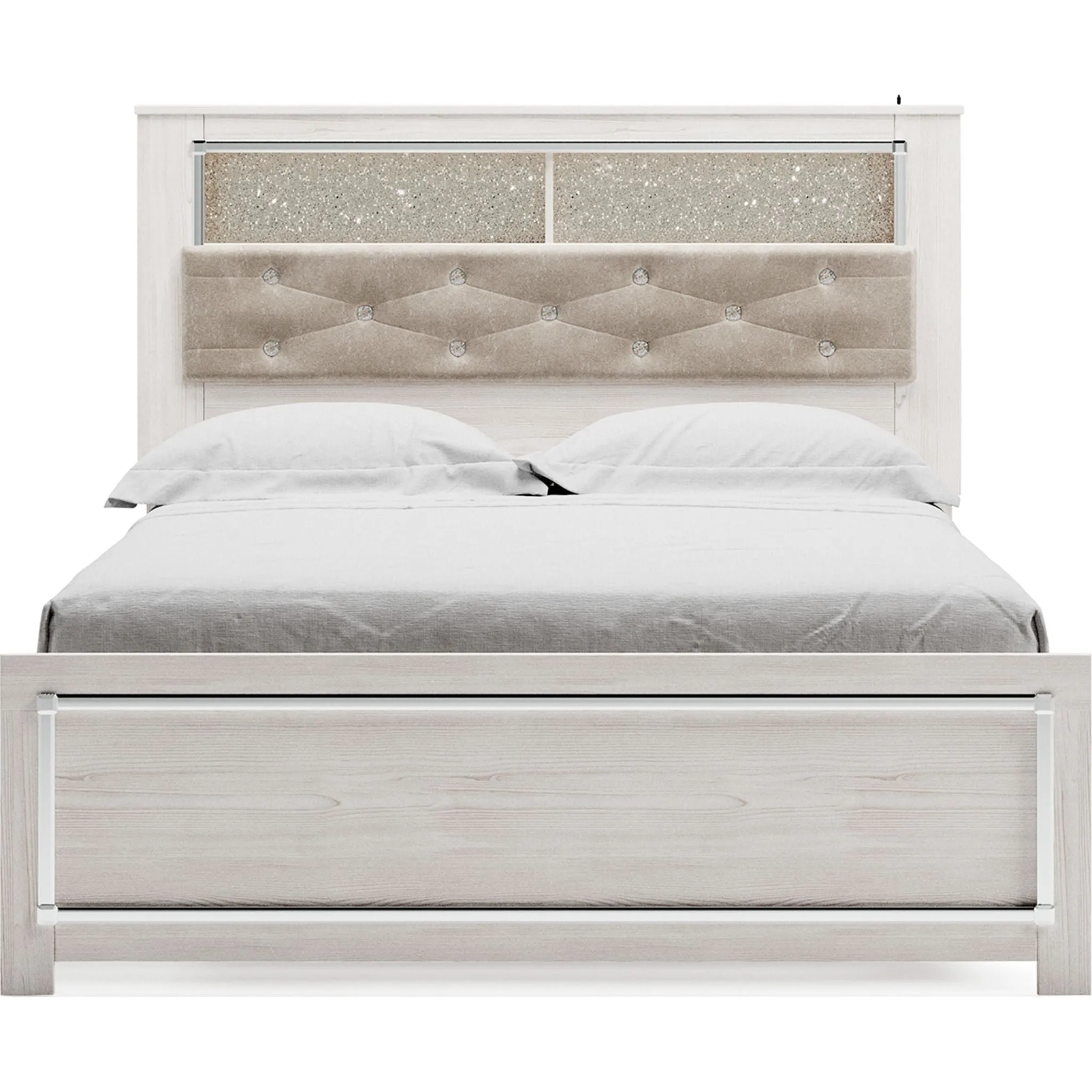 Altyra Bookcase Bed - White