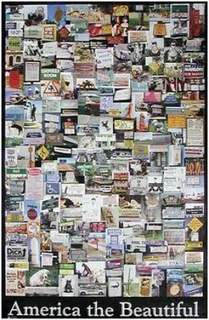 America The Beautiful Poster