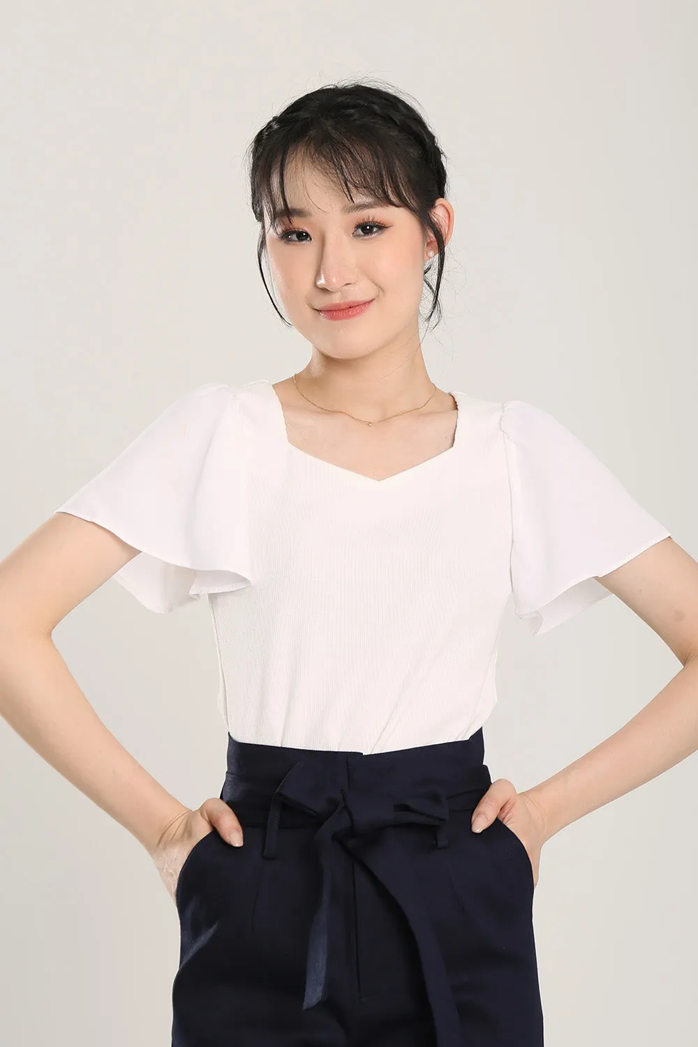 Anitra Top in White