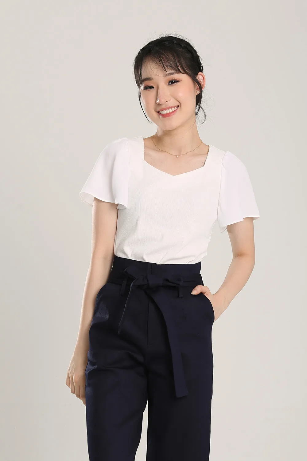 Anitra Top in White