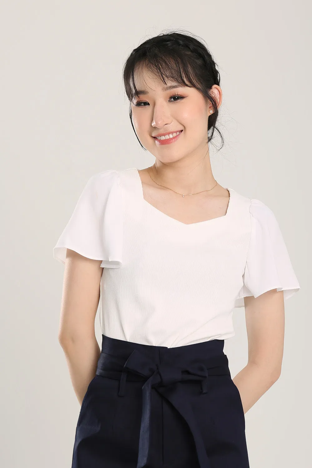 Anitra Top in White
