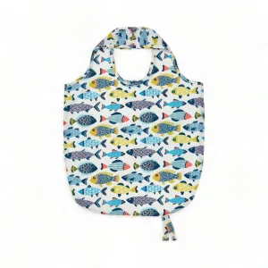 Aquarium Reusable Roll-Up Shopping Bag