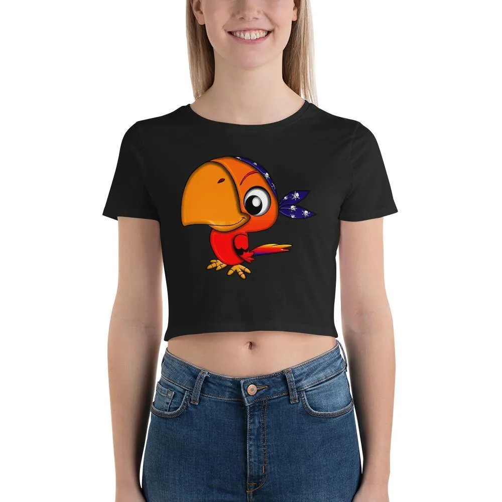 Beautiful Bird Women Crop Top