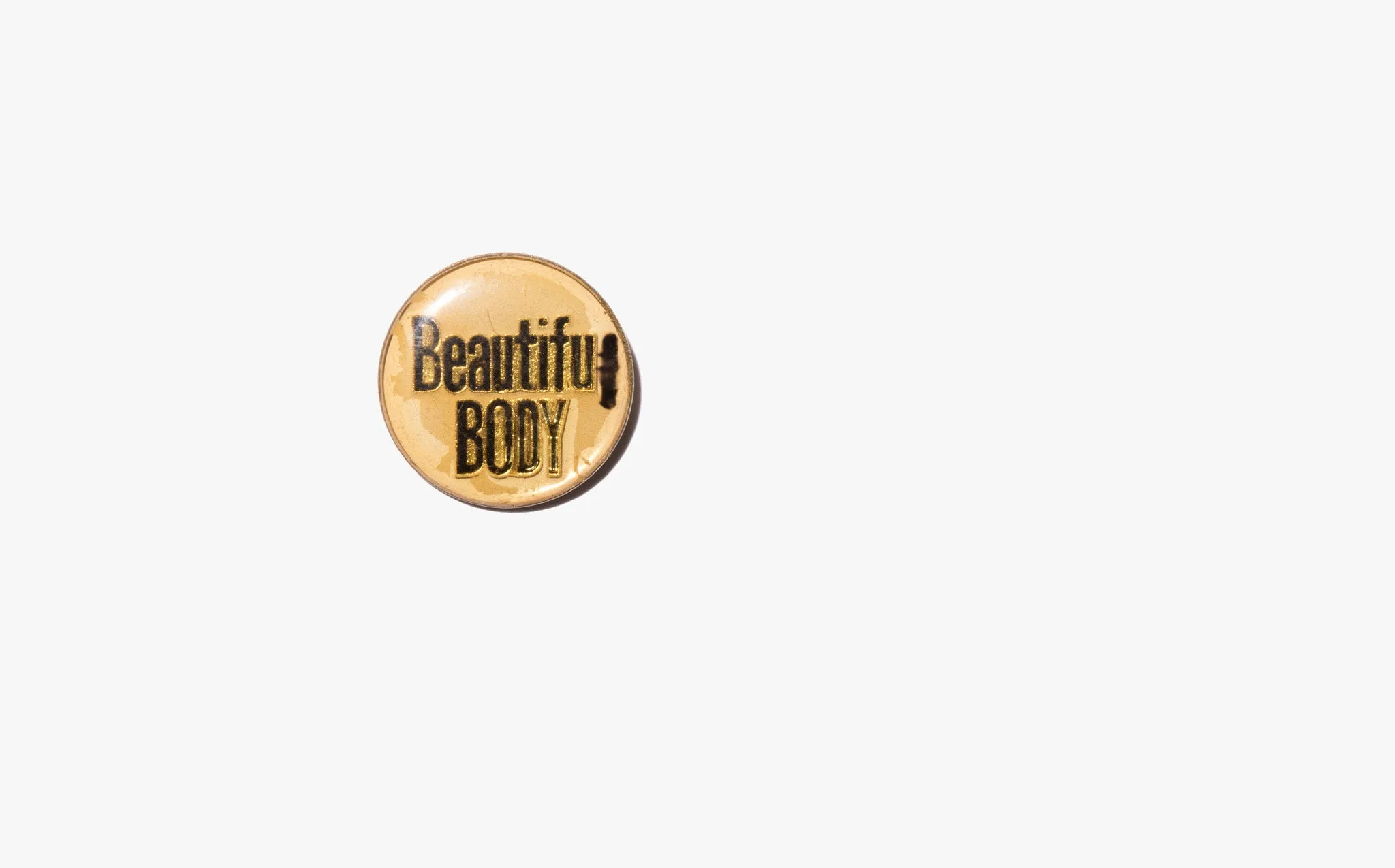 Beautiful Body Vintage Enamel Pin