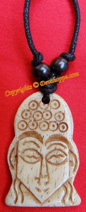Beautiful Buddha pendant in thread