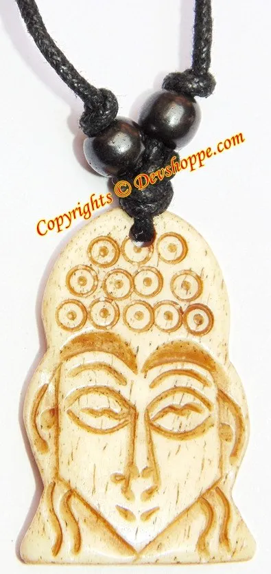 Beautiful Buddha pendant in thread