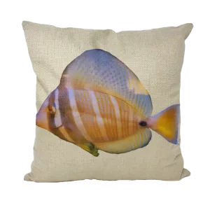 Beautiful Colored Fish Throw Pillows