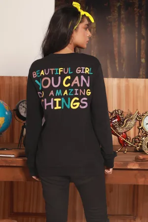 Beautiful Girl Sweatshirt - W22 - WSW0036