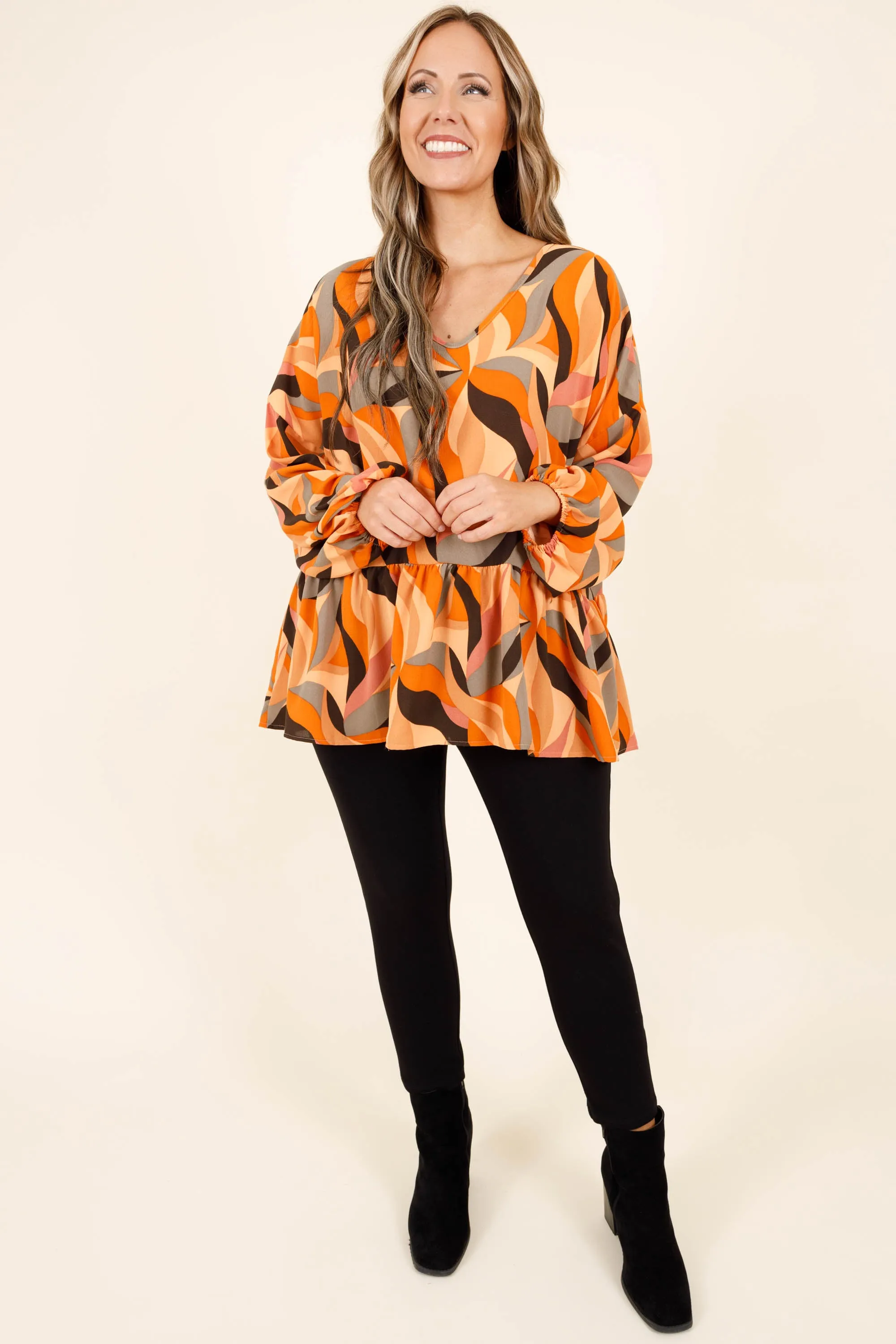 Beautiful Life Top, Rust