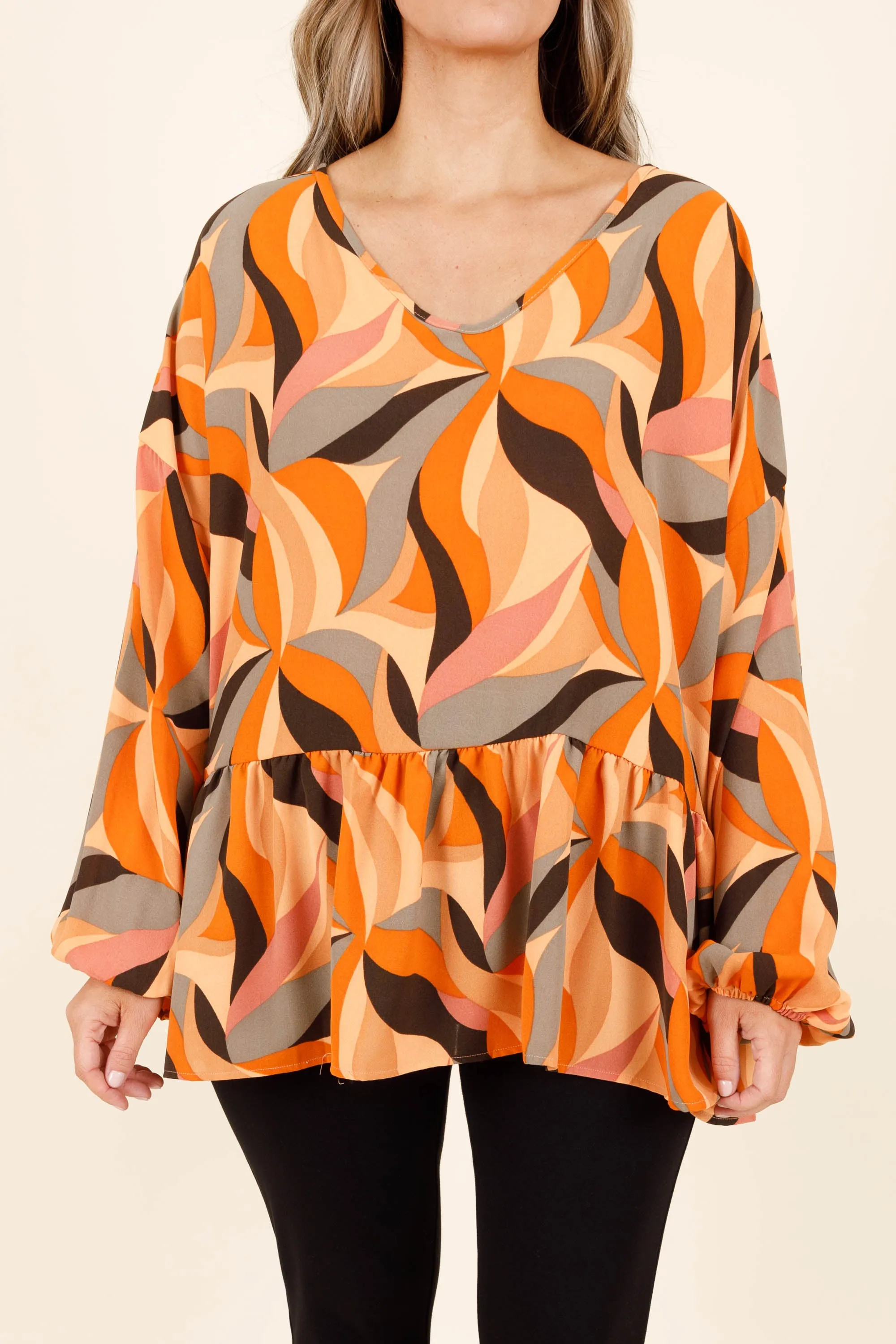 Beautiful Life Top, Rust