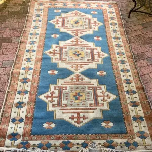Beautiful Powder Blue Carpet - SOLD