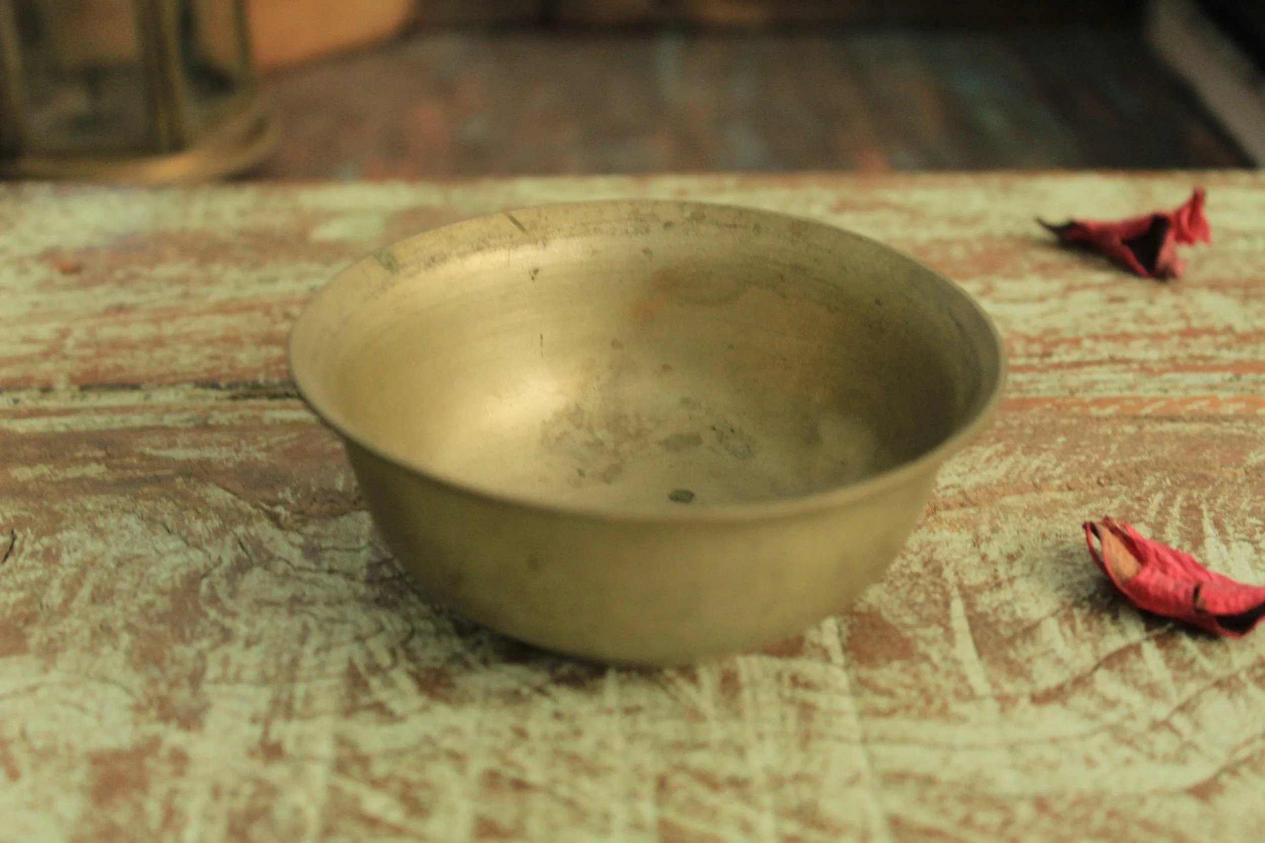 Beautiful Vintage Nickel Silver Bowl