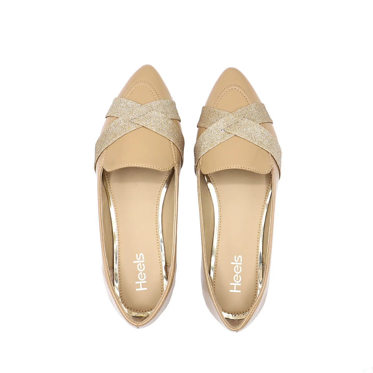 Beige Casual Pumps 090826