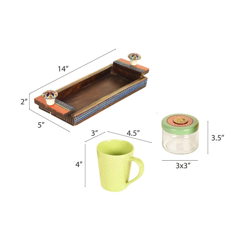 Bhinna Handcrafted Breakfast Set - Set of Four