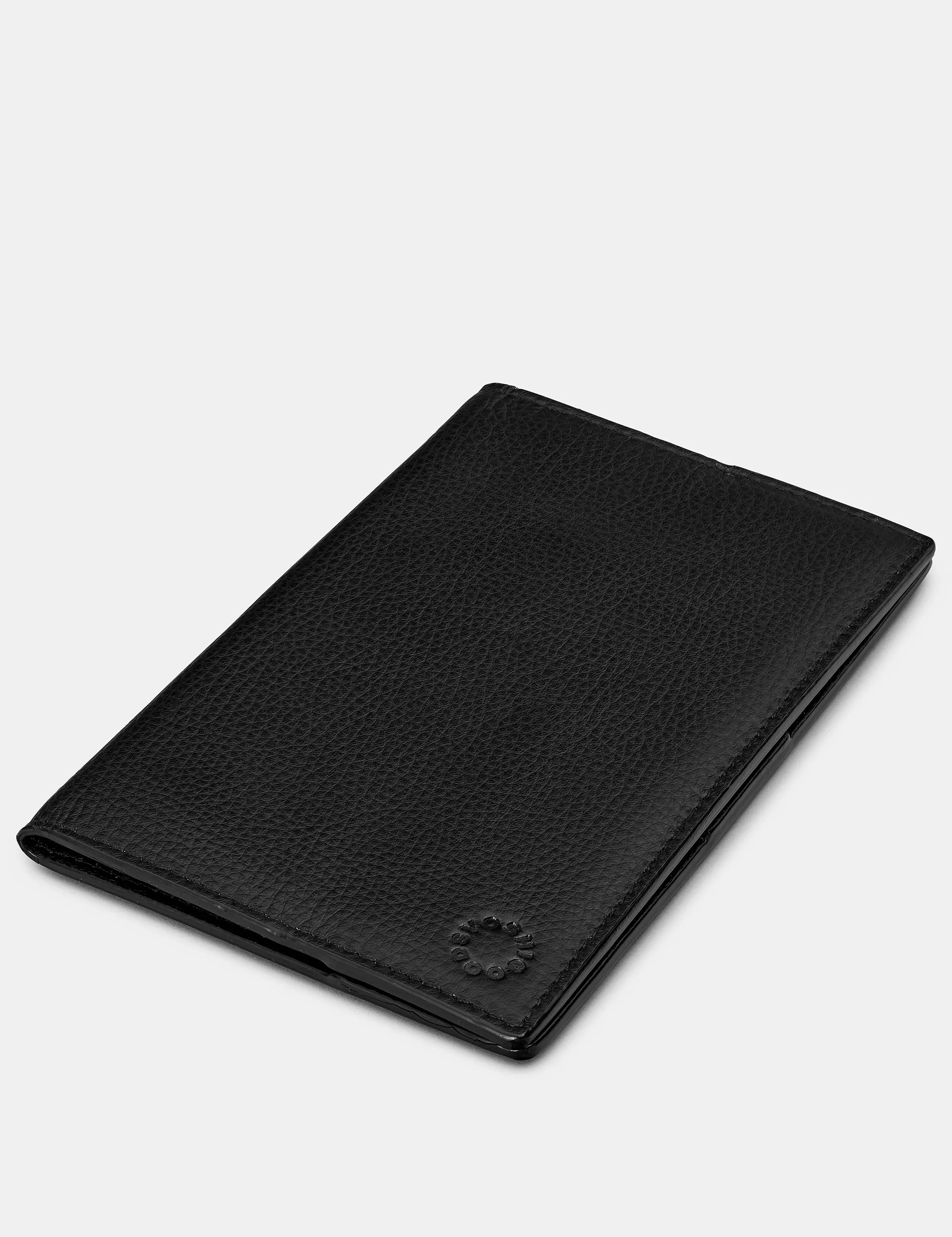 Black Leather Golf Scorecard Holder