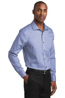 Bluejay Ct. Red House® Slim Fit Pinpoint Oxford Non-Iron Shirt RH620