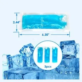 CareVego insulin pen travel safe cooler ice bag Hard eva case with 3 Cooler Ice Pack