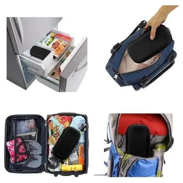 CareVego insulin pen travel safe cooler ice bag Hard eva case with 3 Cooler Ice Pack