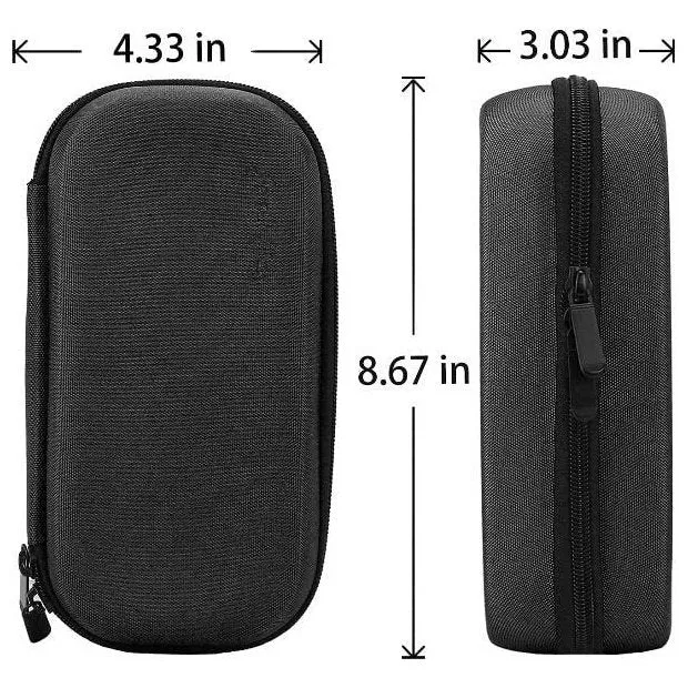 CareVego insulin pen travel safe cooler ice bag Hard eva case with 3 Cooler Ice Pack