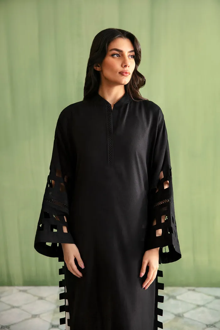 Casual Pret '24 - Black Cherry Kurta