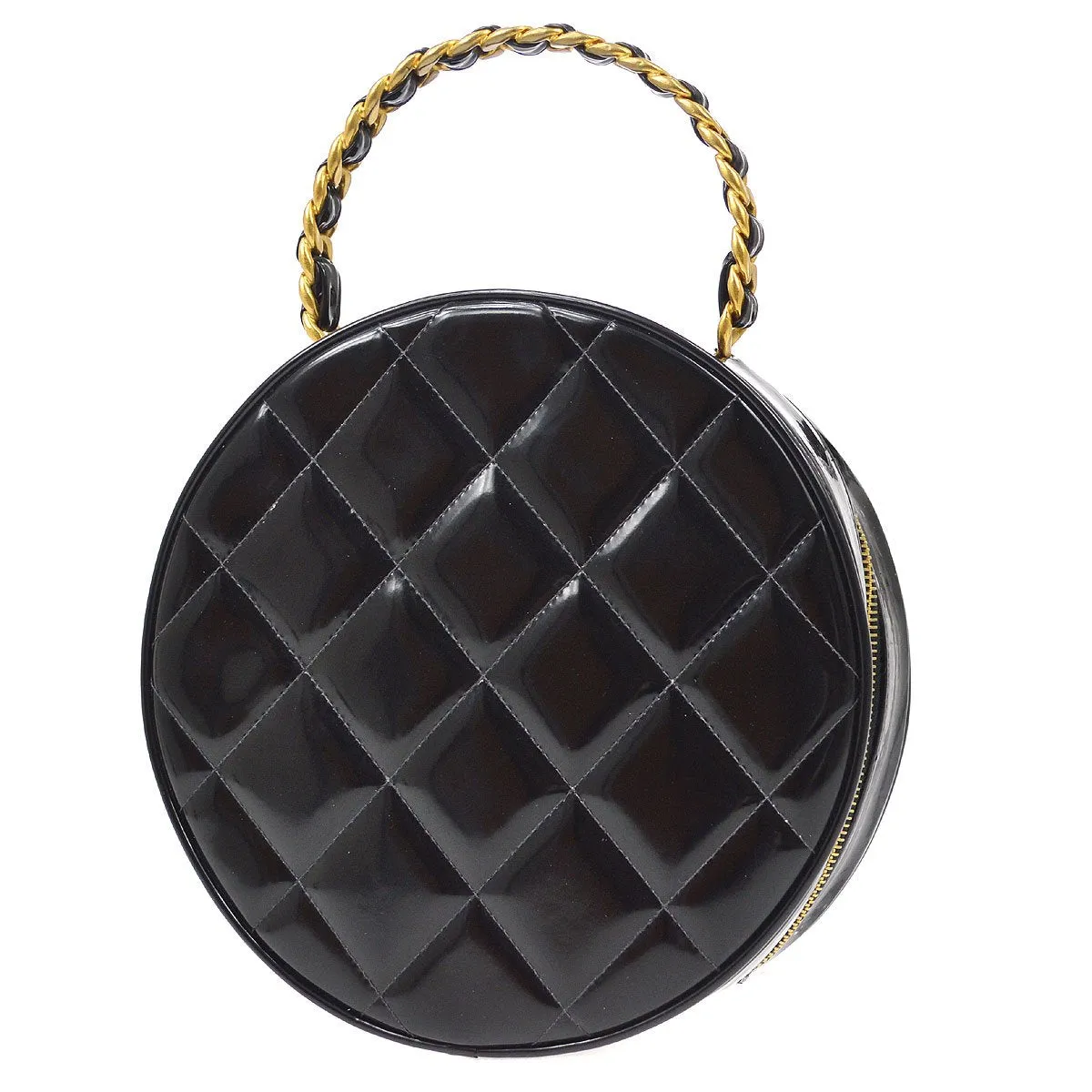 CHANEL 1995 Round Vanity Handbag 91966