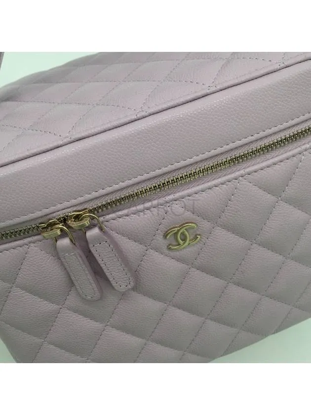 Chanel Vanity Bag Cosmetic Pouch Caviar 24S AP2573