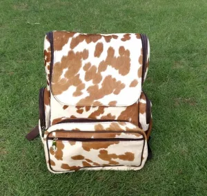 Cowhide Mummy Backpack