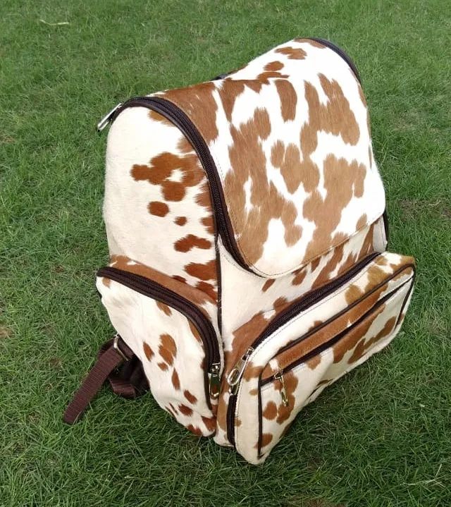 Cowhide Mummy Backpack
