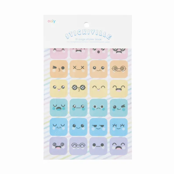 Cute Expressions Sticker Book