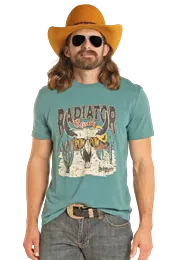 Dale Brisby Radiator Ranch Tee ~ Teal