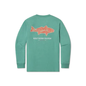 Delta Fish Tee - Long Sleeve