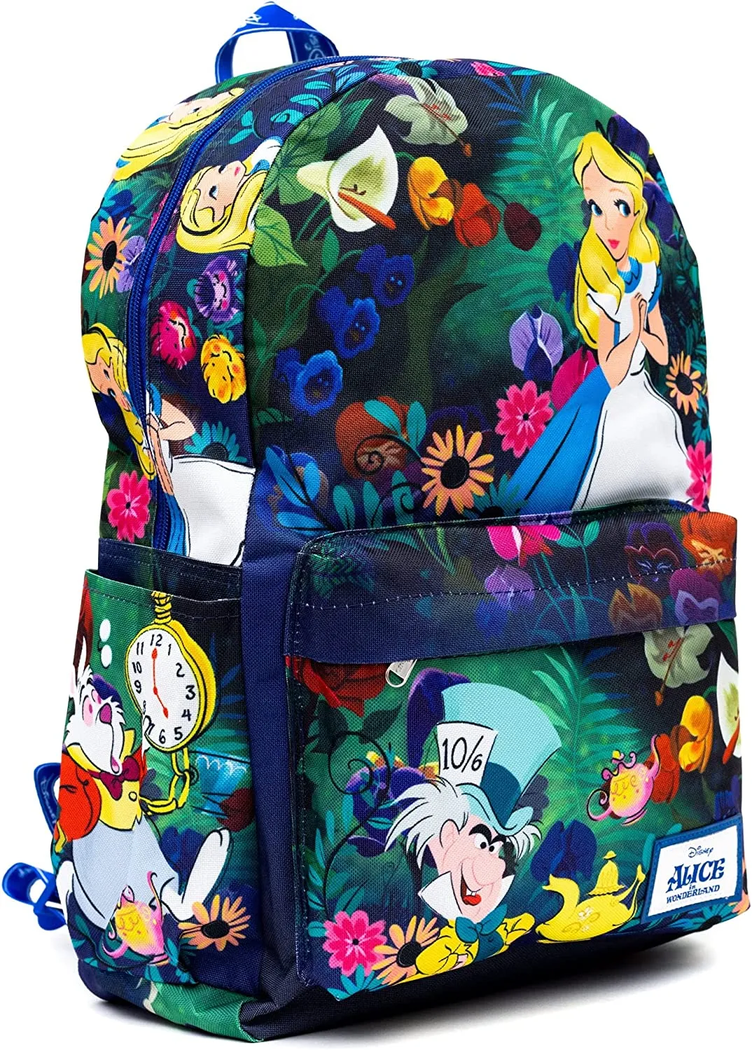 Disney - Alice in Wonderland - 17" Full Size Nylon Backpack - Wondapop