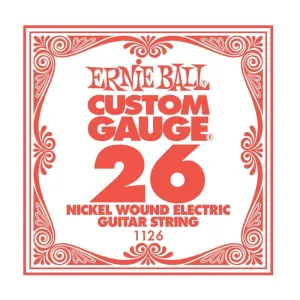 Ernie Ball 26W Nickel Ball End Guitar String