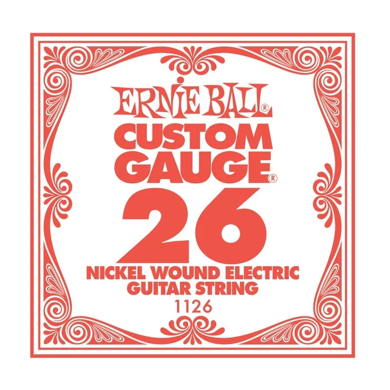 Ernie Ball 26W Nickel Ball End Guitar String