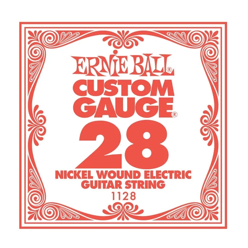 Ernie Ball 28W Nickel Ball End Guitar String