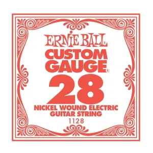 Ernie Ball 28W Nickel Ball End Guitar String
