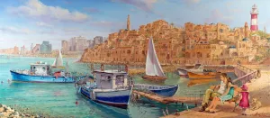 Family time in beautiful Jaffa