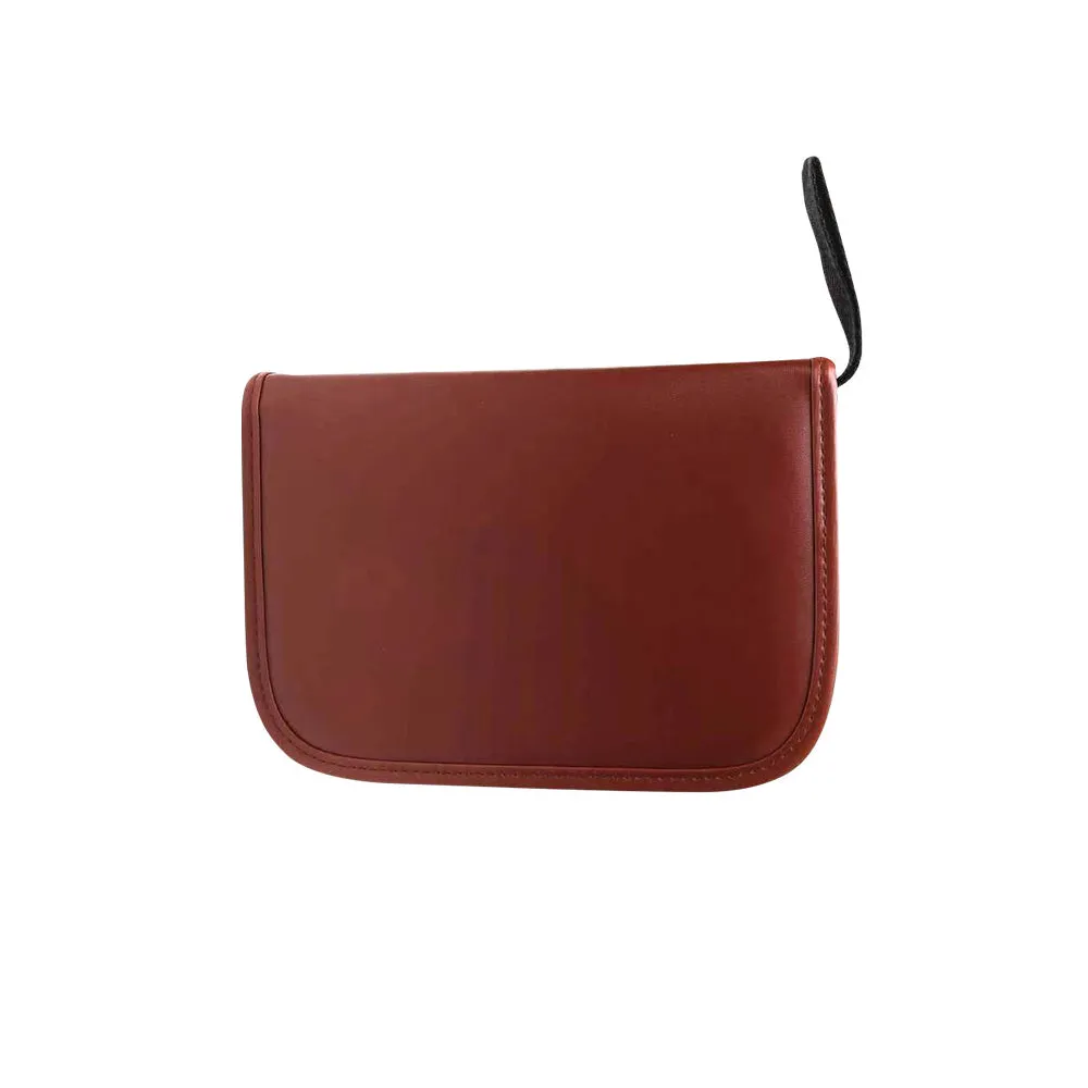 Golf Ball Carry Bag PU Leather Storage