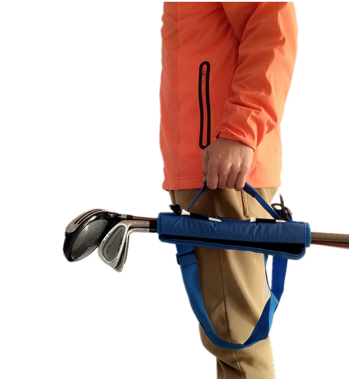 Golf Club Bag Carrier Driving Range Travel Gfit Color Kids Men Women