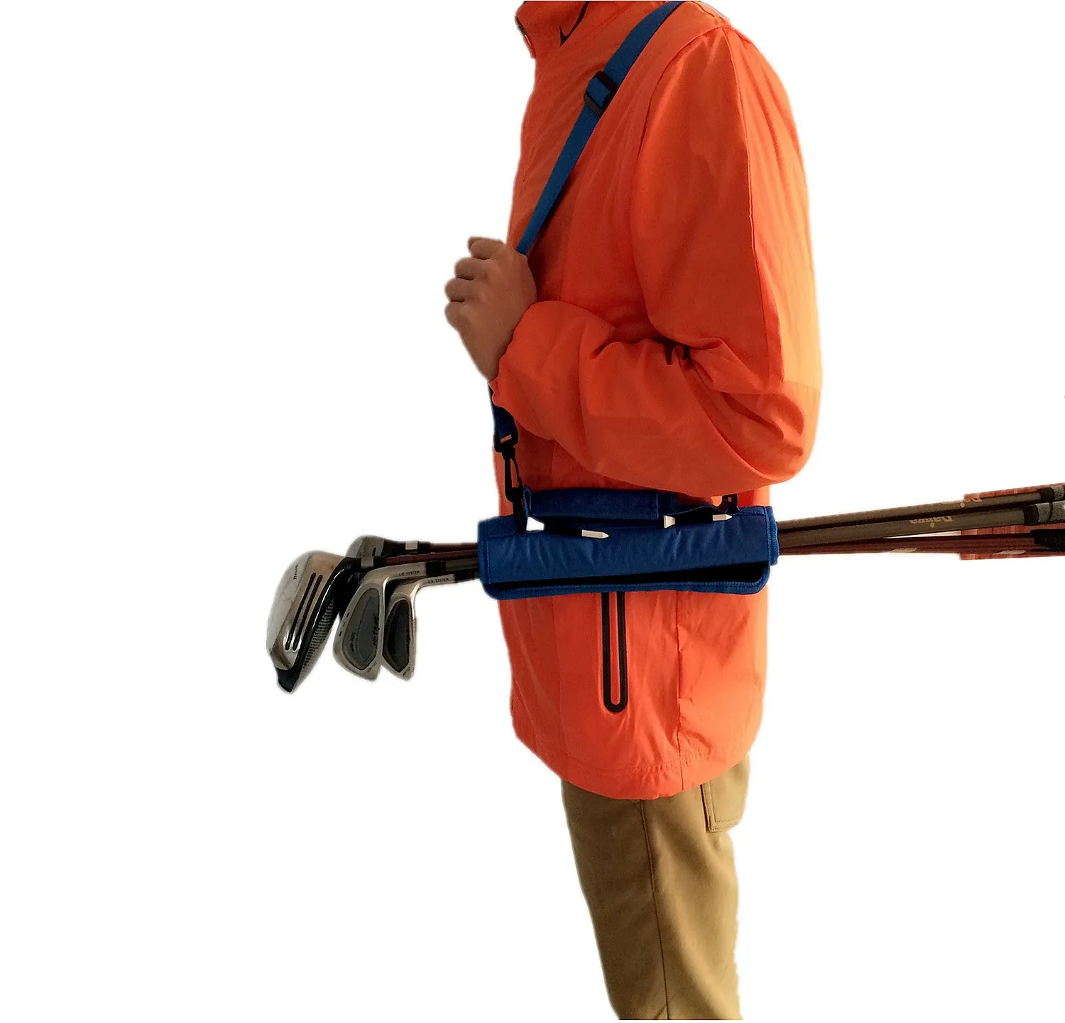 Golf Club Bag Carrier Driving Range Travel Gfit Color Kids Men Women