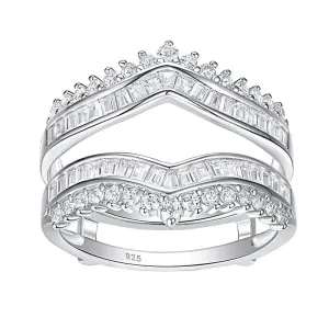 Gorgeous Diamond Women's Wedding Band Enhancer